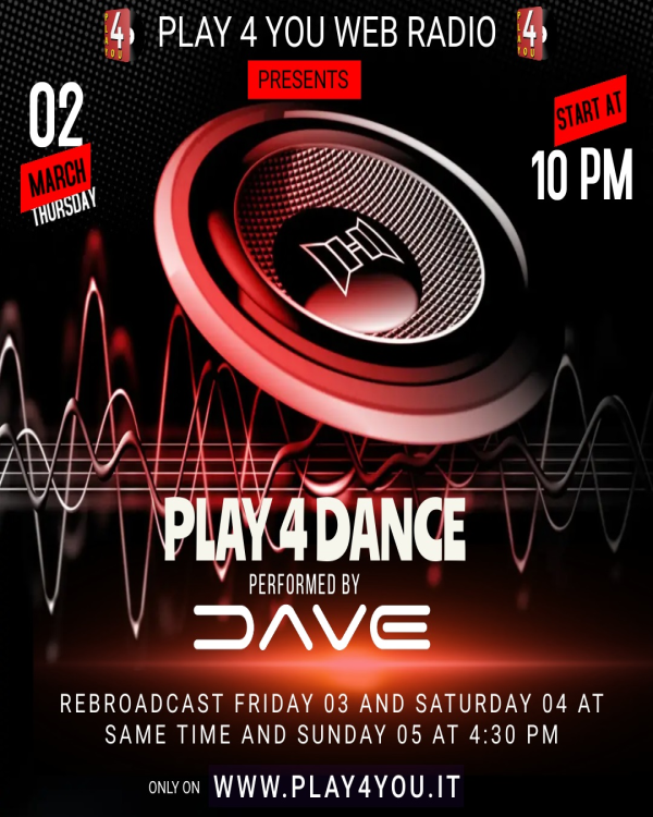 Play 4 Dance by Dj Dave - 02-03-2023